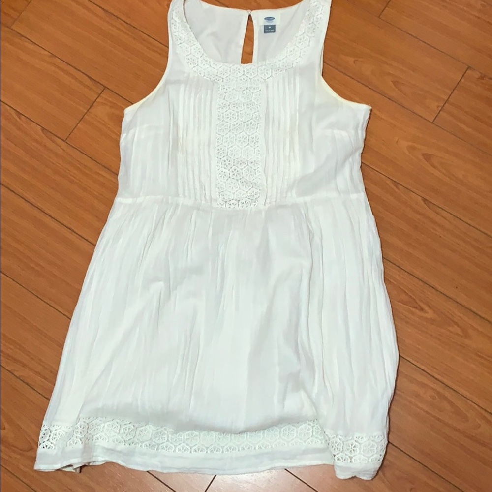 White vintage dress